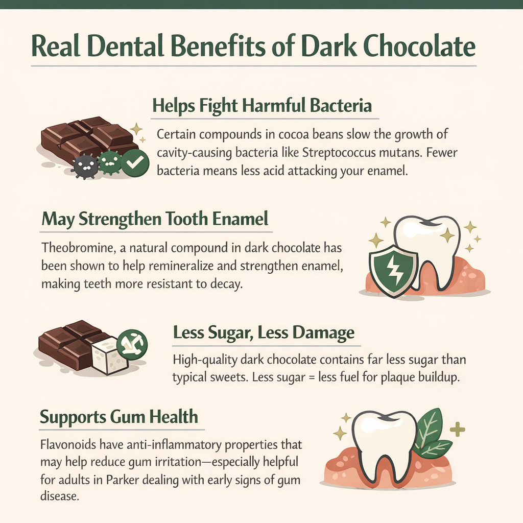 dental benefits of dark Chocolate