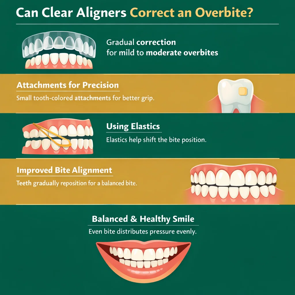 can clear aligners correct overbite