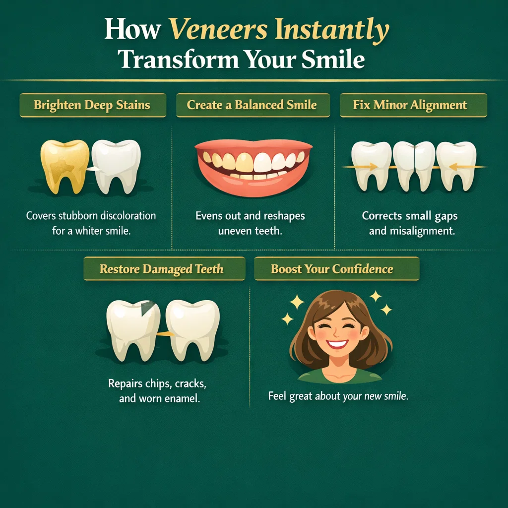 how veneers instantly transform smile