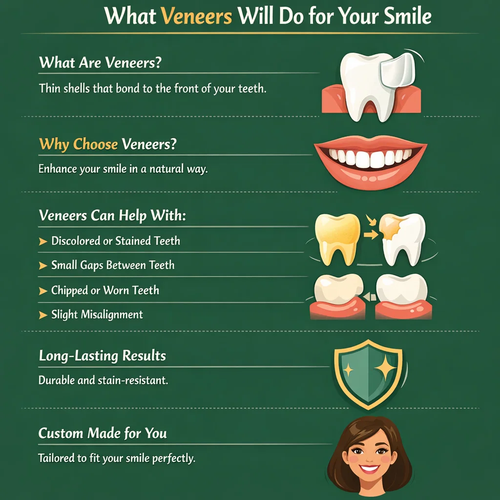 what veneers will do for your smile